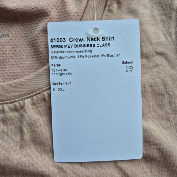 mey myfunctional The undershirt Crew-Neck Series Dry Cotton Functional Large - Picture 7 of 13